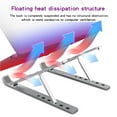 thumbnail image 4 of Laptop Stand Laptop Holder Multi-Angle stable Adjustable Notebook Holder Foldable Riser, 4 of 7