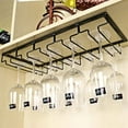 thumbnail image 4 of Porte-verre Suspendu - Porte-Verre à Vin avec 5 Rails pour 12-18 Verres, 4 of 4