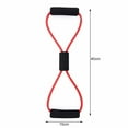 thumbnail image 1 of Resistencia Para Ejercicios, Banda Elástica Para Ejercicio De Goma En 8 Formas, Para Espalda, Pecho, Gimnasio, Hogar, Oficina, Estiramiento, Cuerda De Entrenamiento Vogacara OD007664-00, 1 of 7