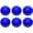 Blue 6 PCS foam baseballs, variant on Foam Baseballs Softballs Practice Training Ball for Beginners Hand Exercise Squeeze Ball for Safe Throwing Catching and Batting Practice