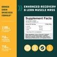 thumbnail image 4 of Nature’s Craft Branch Chain Amino Acid Supplement for Post Workout Muscle Recovery, 120 Tablets, 4 of 8