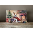 thumbnail image 4 of Corgi Cozy Christmas Throw Pillow 12 in x 16 in, 4 of 4