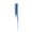 Blue, variant on UsilkU 3-Row Teeth Teasing Comb Detangling Brush Rat Tail Comb for Adding Volume and Back Combing, Hairdressing Hair Tool, 8.7 Inches / 22 cm, Pink