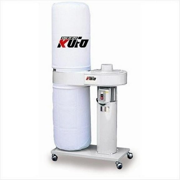 Kufo Seco UFO-90 1 HP 696 CFM Vertical Bag Area-Spot Dust Collector