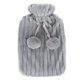 thumbnail image 1 of Bolsa de agua caliente Ticfox 2000 ml con forro de PVC suave y cálido color gris claro, 1 of 14