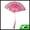 Rose Red, variant on Unique Bargains Floral With Tassel Folding Fan 1Pc Red