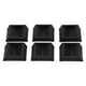 thumbnail image 4 of posavasos de goma para muebles, topes de cama, posavasos para cama, silla, armario, sofá, armario, color negro., 4 of 14