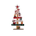 thumbnail image 1 of Decoraciones Navideñas de Escritorio Onlyliua Alfabeto de Madera Hombre Viejo Muñeco de Nieve Gnomo, 1 of 3