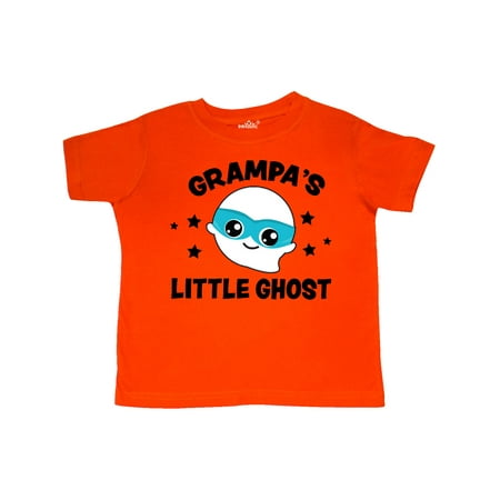 

Inktastic Cute Grampa s Little Ghost with Stars Gift Toddler Boy or Toddler Girl T-Shirt