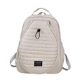 thumbnail image 4 of Bolsa de tenis, mochila organizadora de tenis profesional multiusos, 33 x 15 x 44 cm, gran capacidad, para mujeres y hombres, bolsa de pickleball beige, 4 of 8