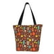 thumbnail image 1 of Disketp Retro Coffee Bolsa de Hombro Casual para Mujer, Bolso Cruzado para Compras, Viajes y Uso Diario, 1 of 6