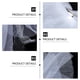 thumbnail image 5 of Boda velo nupcial blanco arco de nudo velos hermosa boda accesorio para el cabello, 5 of 6