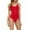 Red, variant on Womens Plus Size Shapewear Bodysuit Sculpting Tummy Control Body Shaper for Women Seamless Butt Lifting Shaper