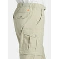 thumbnail image 5 of Ozark Trail Men's and Big Men's Zip Off Convertible Cargo Pants, Sizes 30-46, 5 of 5
