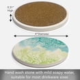 thumbnail image 3 of Thirstystone "Salty Wash" Single Round Absorbent Stone Coaster, 3 of 7