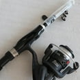 thumbnail image 2 of Folable Fishing Rod and Reel Combos for Kids Children, Fishing Travel Black, 2 of 7