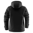 thumbnail image 4 of Men's Winter Ski Snow Jacket Mountain Waterproof Windproof Rainproof Jacket Plus Velvet Warm Coat, 4 of 7