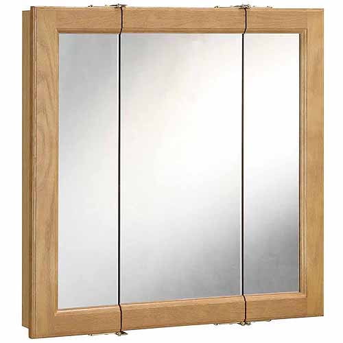 Design House 530550 Richland Nutmeg Oak TriView Medicine