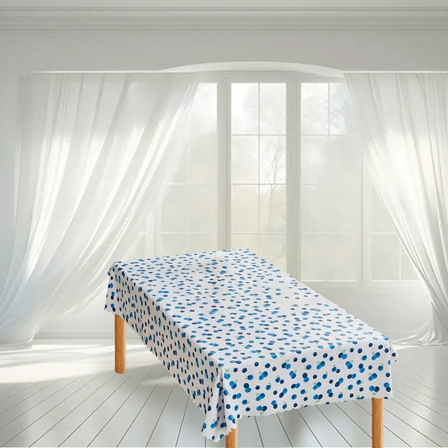 Nappe pour Table et Bureau - Tapis de Table Rectangulaire Lavable et Résistant à l'Huile, Housse de Protection Rectangulaire pour Table de Cuisine à Domicile