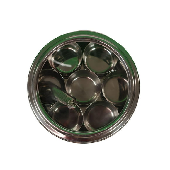 Verka Stainless Steel Spice Container Spice Box, Stainless Steel Spice Container