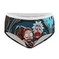 thumbnail image 4 of Rick And Morty Womens Underwear Soft Breathable Brief Lace Panty Stretch Hipster Underpants Ladies Panties XL, 4 of 7
