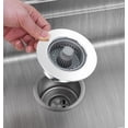 thumbnail image 4 of HOARBOEG Kitchen Sink Stainless Steel Spring Core Deodorant Water Plug Sink Filter Drainer, 4 of 7