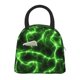 thumbnail image 1 of Disketp Green Lightning Bolsa Térmica para Almuerzo, Lonchera con Abertura Amplia y Gran Capacidad, Organizador Reutilizable para Mujeres, Hombres y Adultos, 1 of 6