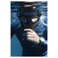 thumbnail image 2 of Cressi Atom Low Volume Mask - Black/Black | Mirrored Lens, 2 of 2