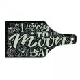 thumbnail image 1 of Saying Cutting Board, I Love You to the Moon and Back Lettering Ornaments Illustration, Decorative Tempered Glass Cutting and Serving Board, in 3 Sizes, by Ambesonne, 1 of 2