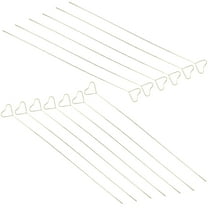 20Pcs Golden Metal Card Holders for Wedding Decor Photo Clips Ideal for Bouquet Supplies and Floral