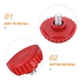 thumbnail image 3 of UPOUART 4Set Screw Foot Support Rubber Mat for Electronic Scale Bathroom Use, 3 of 7