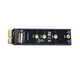 thumbnail image 2 of Adaptador PCIE a M2 NVMe SSD M2 PCIE X1 Riser PCI-E M Key Connector para computadora portátil, 2 of 9