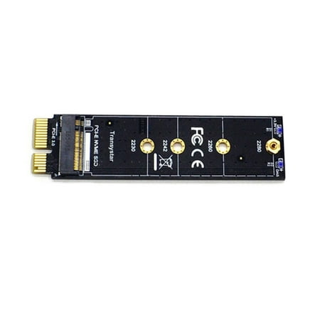 Adaptateur Qionma PCIE vers M2 NVMe SSD M2 PCIE X1 Riser PCI-E M Key  Connector pour ordinateur portable