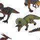 thumbnail image 4 of 6 piezas jugar triceratops pterosaurio animal de acción para Zulema Figura de dinosaurio realista, 4 of 8