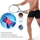 thumbnail image 5 of Muñequeras para el túnel carpiano (paquete de 4), muñequeras ligeras para hombres y mujeres, para fitness, tenis y golf, 40 cm, 5 of 7