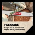 thumbnail image 3 of Oregon Chainsaw Chain Sharpening Kit with Hard Case - Contains Files, Handles, Depth Gauge, Stump Vise, Felling Wedge, and More Accessories, 3 of 7