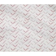 thumbnail image 4 of oneOone Cotton Flex Pastel Red Fabric Chevron Geometric Sewing Material Print Fabric By The Yard 40 Inch Wide, 4 of 4
