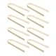 thumbnail image 3 of Mini Pinzas para Pan Desechables de Bambú, 80 Uds., Pinzas para Tostadas de 4 Pulgadas, Pinzas para Cocinar Desechables, Pinzas para Servir Alimentos, 3 of 10