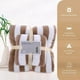 thumbnail image 5 of Juego de toallas de baño marrones - Absorbente de terciopelo, cómodo y suave, altamente absorbente para adultos, incluye toalla de cara y bata, 5 of 7