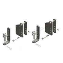 Blue Ox BXW4074 TrackPro Long L Brackets with Mount