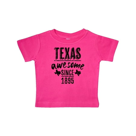 

Inktastic Texas Awesome Since 1895 Gift Baby Boy or Baby Girl T-Shirt