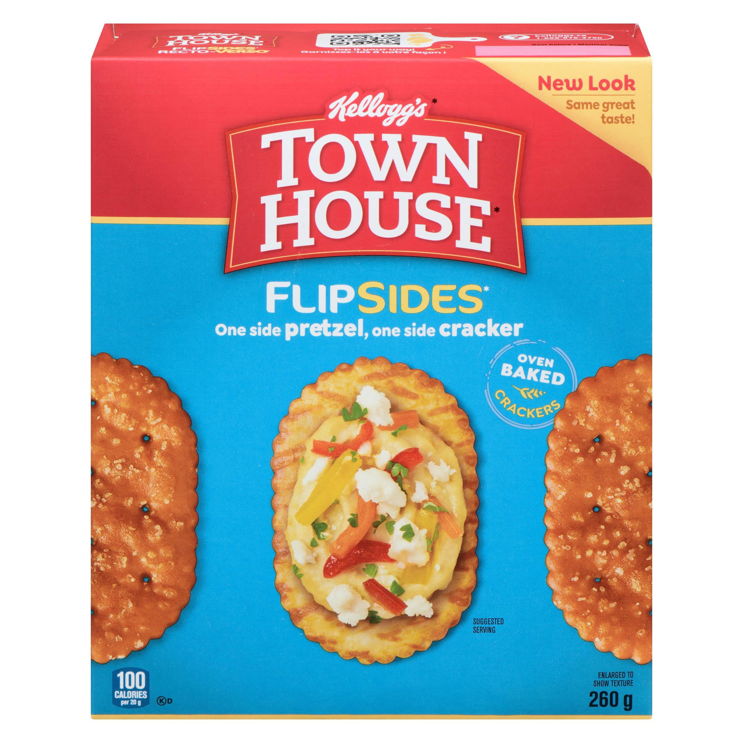 Kellogg's Town House Flipsides Original Cracker, 260g, 260g