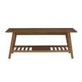 thumbnail image 3 of Linon Charlotte Coffee Table, Brown, 18.5 inches Tall, 3 of 10
