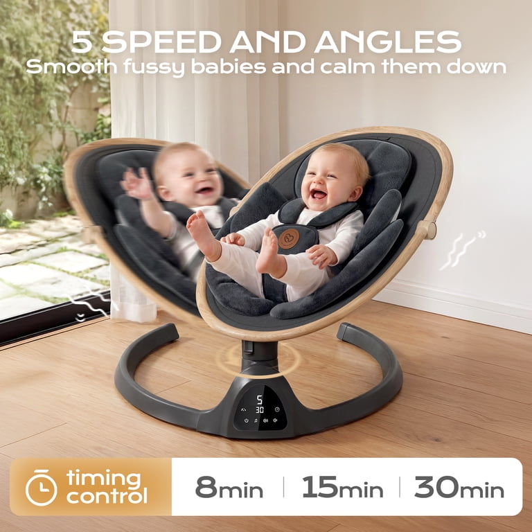 Babyomi 3-in-1 Electric Baby Swing With Bluetooth photo 7