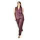 thumbnail image 4 of Chaleco de vinipiel Roman Fashion /Tallas Extras, 746 (Vino) vino 38, 4 of 5