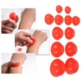 thumbnail image 6 of FITYLE 12x Silicone Vacuum Cupping Cup Silicone Can Puller Accessories Easy to Clean Strong Suction Flexible Elastic Cupping Device red, 6 of 9