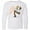 AA-White, variant on Inktastic Happy Harvest Scarecrow Long Sleeve Youth T-Shirt