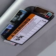 thumbnail image 6 of SPRING PARK Car Sun Visor Temporary Parking Card Holder Case Pocket Organizer Pouch Bag, 6 of 7