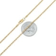 thumbnail image 2 of 1.7mm 14k Yellow Gold Plated Square Twisted Box Chain Necklace, 24 inches, 2 of 7