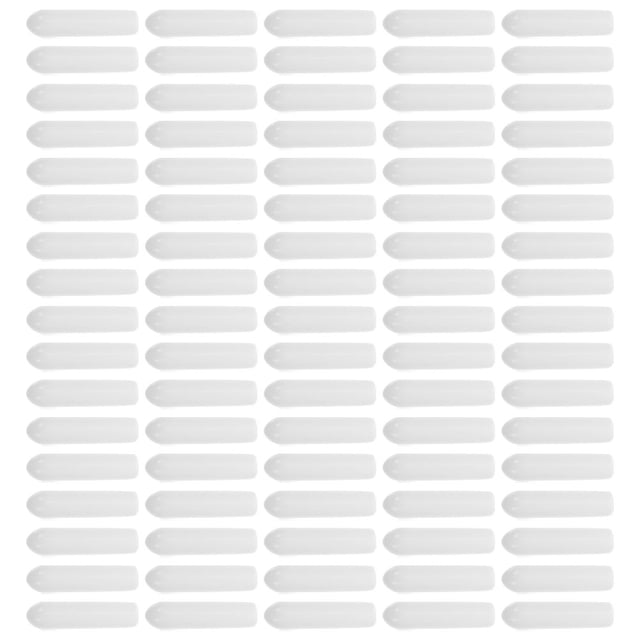 UPOUART 130pcs Dishwasher Prong Rack Tip Dishwasher Rack Repair Coating White AntiSlip for Maintenance